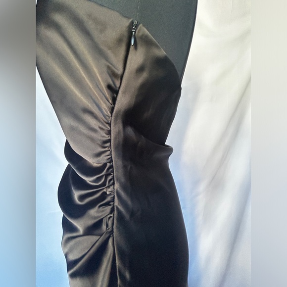 Zara Satin Effect Midi Dress - Picture 3 of 4